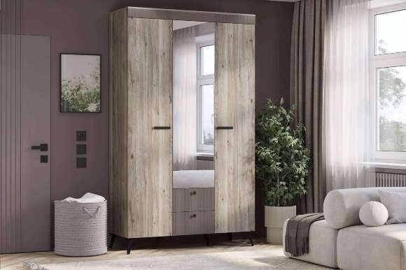 Шкаф 3-х створчатый Кассандра ШК-08 Шкаф 3-х створчатый Кассандра ШК-08