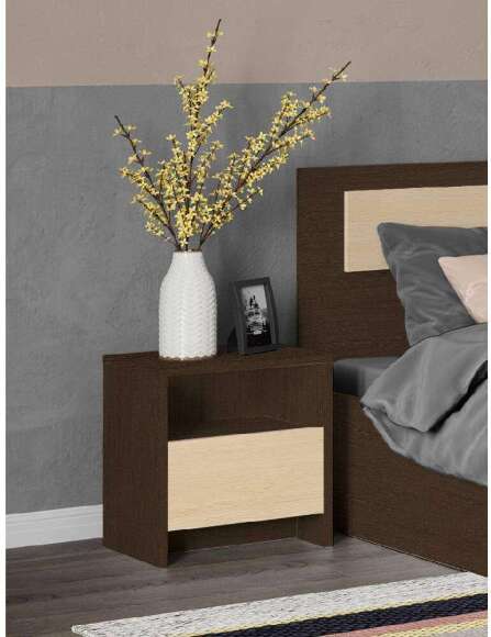 Тумба Соня, Венге, дуб молочный Тумба Соня, Венге, дуб молочный