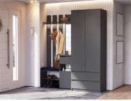 Прихожая Денвер графит. Комплект