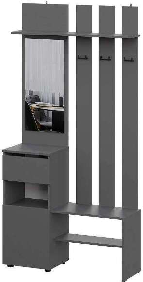 Прихожая Денвер графит. Комплект