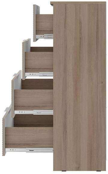 Комод Эмилия КМ-02 (БТС) Дуб смоки / Айриш Комод Эмилия КМ-02 (БТС) Дуб смоки / Айриш