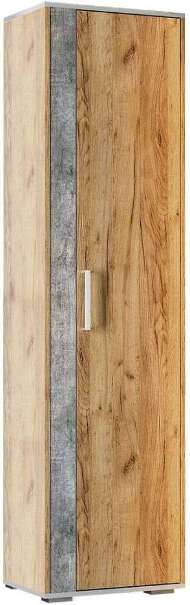 Шкаф для одежды Кензо, крафт/бетон