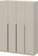Шкаф распашной с наполнением (13 полок) ШК 5 (1600), Меланж