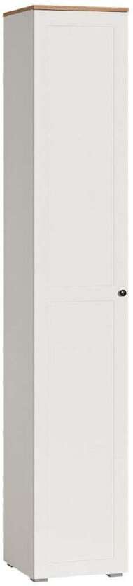 Остин Шкаф-пенал 13.227 белый/дуб золотой