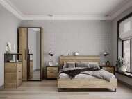 Трувор спальня 3 Дуб Гранж Песочный/Интра