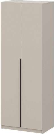 Шкаф распашной с наполнением (5 полок) ШК 5 (800), Графит