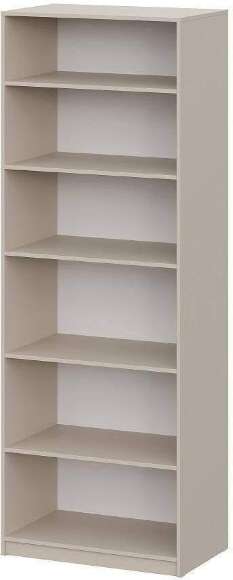 Шкаф распашной с наполнением (5 полок) ШК 5 (800), Графит Шкаф распашной с наполнением (5 полок) ШК 5 (800), Графит