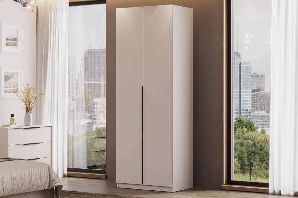 Шкаф распашной с наполнением (5 полок) ШК 5 (800), Графит Шкаф распашной с наполнением (5 полок) ШК 5 (800), Графит