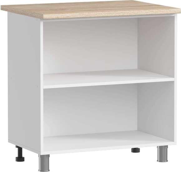 МК Аленушка Н 800 Орешник, Матовая Мята,скоба черный (со столешницей) МК Аленушка Н 800 Орешник, Матовая Мята,скоба черный (со столешницей)