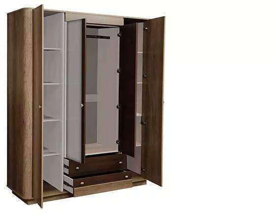 Шкаф для одежды Фантазия 34.01 дуб каньон/дуб кальяри