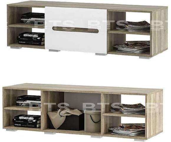 Тумба под ТВ (с полкой) Наоми ТБ-16 БТС