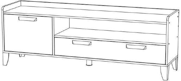 Тумба ТВ Парус-8 (ТЭКС) Белый Тумба ТВ Парус-8 (ТЭКС) Белый
