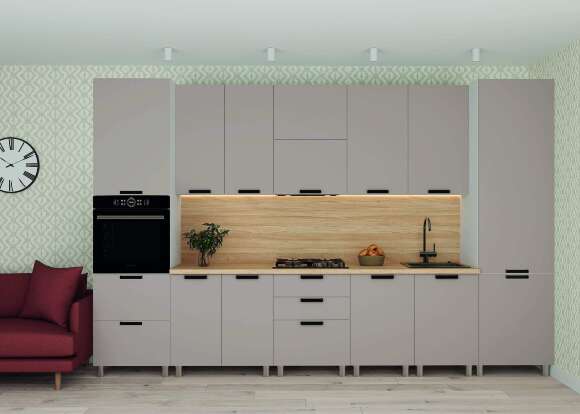 МК Аленушка Н2Я 600 Лаванда Кашемир, скоба черный (со столешницей) МК Аленушка Н2Я 600 Лаванда Кашемир, скоба черный (со столешницей)