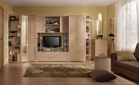 Шкаф для одежды Sherlock 11 Глазов-мебель (Дуб Сонома)