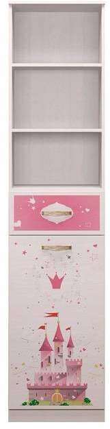 Шкаф-стеллаж правый Принцесса 21 Шкаф-стеллаж правый Принцесса 21