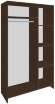 Шкаф Соня, Венге, дуб молочный Шкаф Соня, Венге, дуб молочный