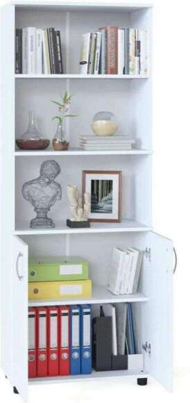 Стеллаж ШУ-21 Белый Стеллаж ШУ-21 Белый