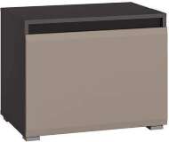 Тумба для обуви Сидней 16.129, Антрацит, Веллюто Капучино