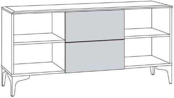 Валенсия тумба под ТВ 16.45 Белый