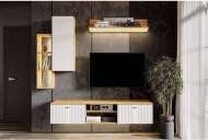 Гостиная Милан. Комплект 3, белый матовый Гостиная Милан. Комплект 3, белый матовый