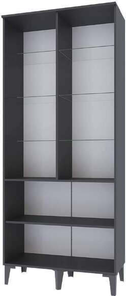 Гостиная модульная Толедо. Графит серый. Комплект 1 Гостиная модульная Толедо. Графит серый. Комплект 1