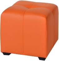 Пуф Николь Оранжевый экокожа