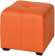 Пуф Николь Оранжевый экокожа