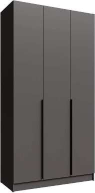 Распашной шкаф Мадрид 1,2, Графит серый Распашной шкаф Мадрид 1,2, Графит серый
