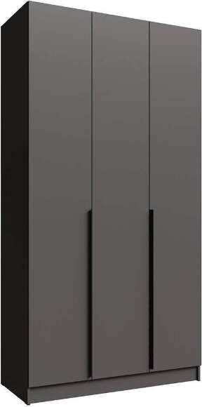 Распашной шкаф Мадрид 1,2, Графит серый Распашной шкаф Мадрид 1,2, Графит серый