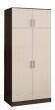 Шкаф двухстворчатый дуб беленый / венге