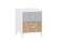 НМ 041.11 тумба прикроватная Морти Дуб Бунратти/белый/серый НМ 041.11 тумба прикроватная Морти Дуб Бунратти/белый/серый