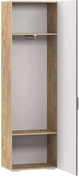 Прихожая Livorno 4 дуб бунратти / софт графит Прихожая Livorno 4 дуб бунратти / софт графит