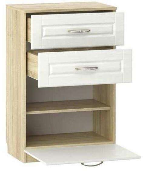 Прихожая Оливия-2 Дуб Сонома/белое дерево Прихожая Оливия-2 Дуб Сонома/белое дерево