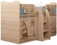 Кровать со столом и ящиками Квест 9 (Ижмебель)