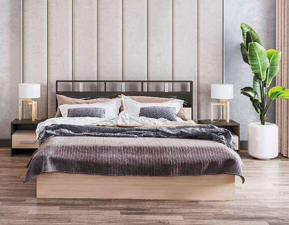 Кровать 140х200 Эрика (ТЭКС) с ортопедическим основанием