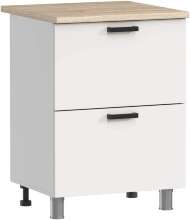 МК Аленушка Н2Я 600 Лаванда Молочный, скоба черный (со столешницей) МК Аленушка Н2Я 600 Лаванда Молочный, скоба черный (со столешницей)