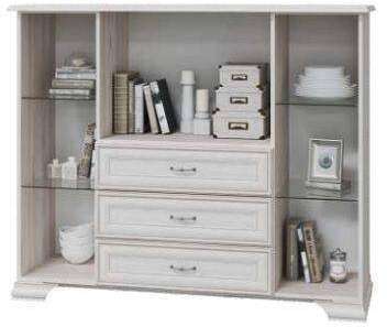 Комод со стеклянными дверками Николь