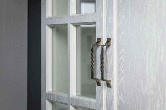 Стенка Ливерпуль 5 Белый/Ясень ваниль