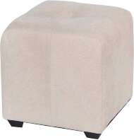 Пуф Николь Светло-Бежевый велюр