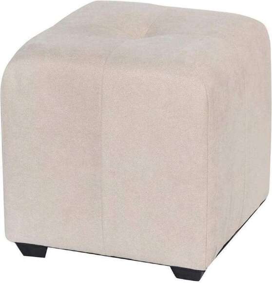Пуф Николь Светло-Бежевый велюр