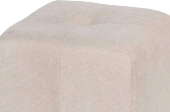 Пуф Николь Светло-Бежевый велюр