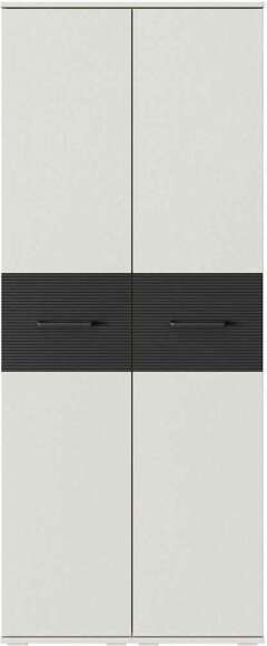 Сити 32 шкаф Белая Аляска / Черный Сити 32 шкаф Белая Аляска / Черный