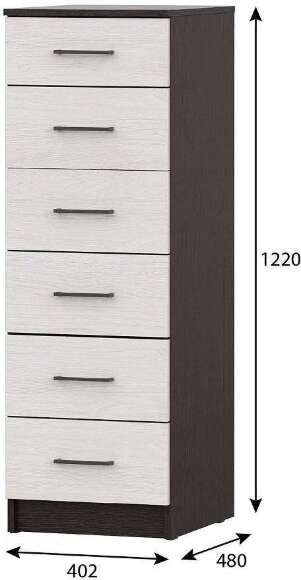 Комод высокий Виста 1 Комод высокий Виста 1