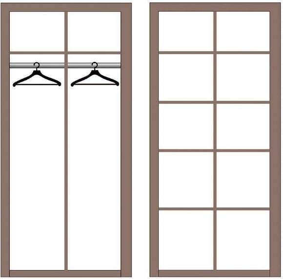 Шкаф двухстворчатый Лючия 33.03, Бетон пайн белый, Венге Шкаф двухстворчатый Лючия 33.03, Бетон пайн белый, Венге