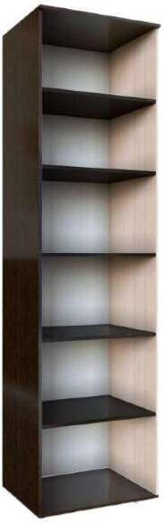 Шкаф бельевой Оскар-18, венге/дуб молочный Шкаф бельевой Оскар-18, венге/дуб молочный