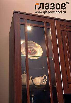 Шкаф для посуды Sherlock 13 Глазов (левый) Орех шоколадный