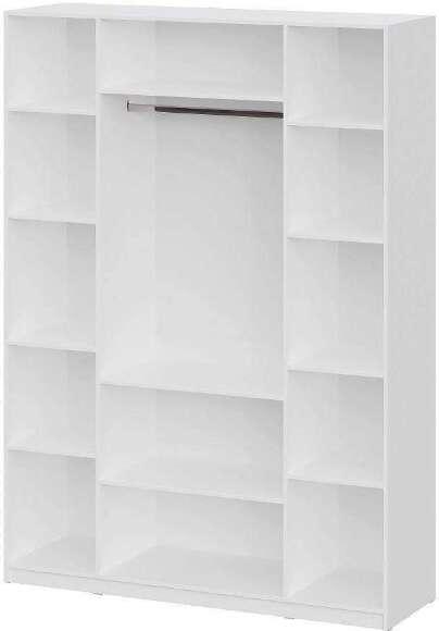 Шкаф распашной с наполнением ШК 5 (1600), Белый Шкаф распашной с наполнением ШК 5 (1600), Белый