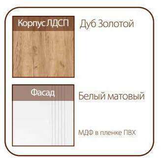 Шкаф-пенал Милан (SV-Мебель) Белый Шкаф-пенал Милан (SV-Мебель) Белый