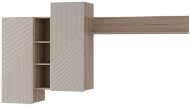 Шкаф навесной с полками Эмилия ГМ-12 (БТС) Дуб смоки / Айриш