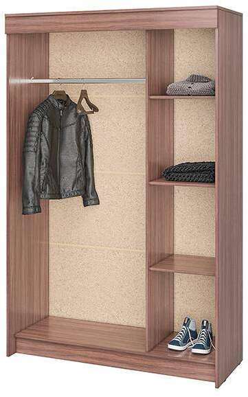 Шкаф-купе Бассо 1300 Ясень Шимо светлый / Ясень Шимо темный Шкаф-купе Бассо 1300 Ясень Шимо светлый / Ясень Шимо темный